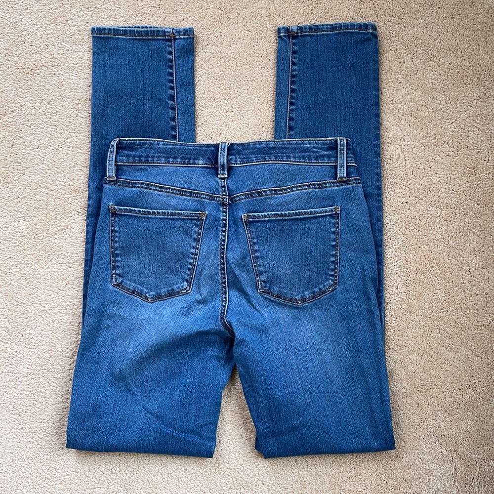 Talbots mid rise, straight leg jeans - size 2 long - Picture 2 of 5